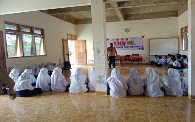 TAGANA (TARUNA SIAGA BENCANA) MASUK SEKOLAH